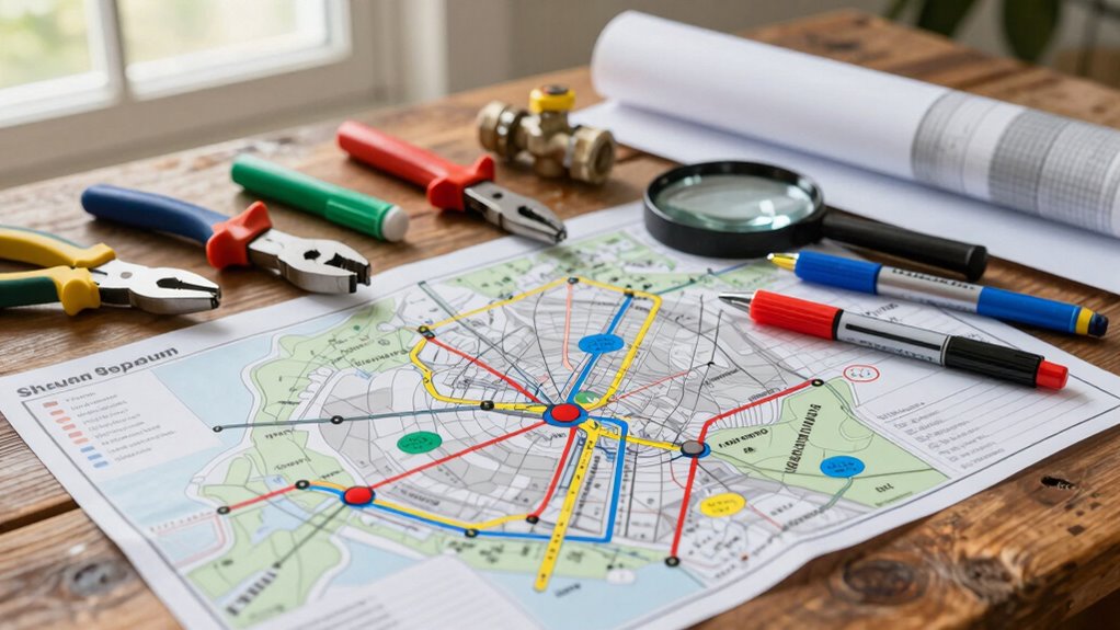 essential shutoff mapping tools