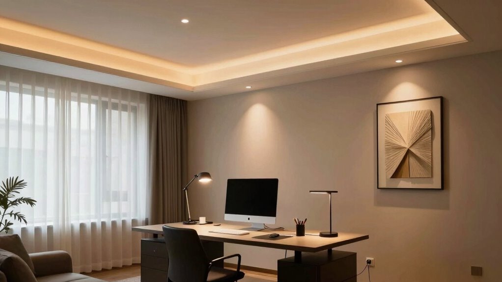 evaluate space and lighting