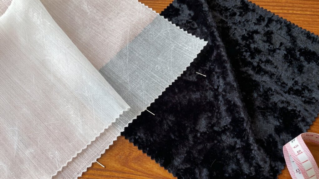 fabric weight influences sewing