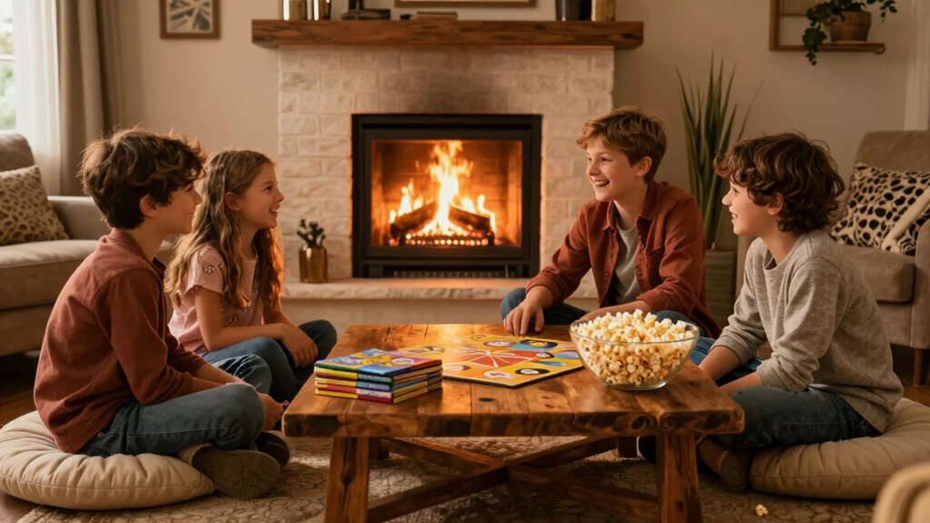 family bonding through screen free evenings