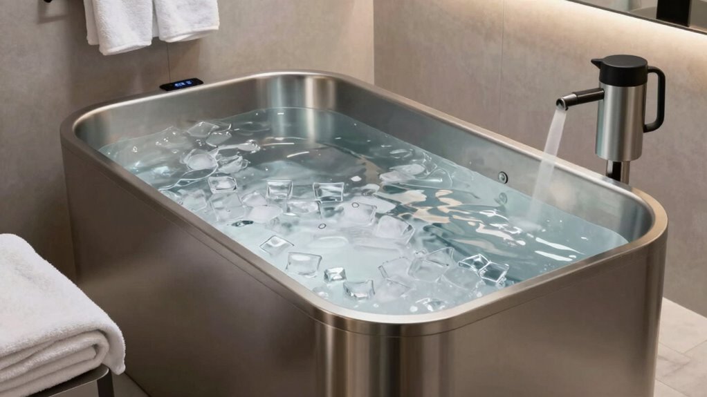 ice bath size and features