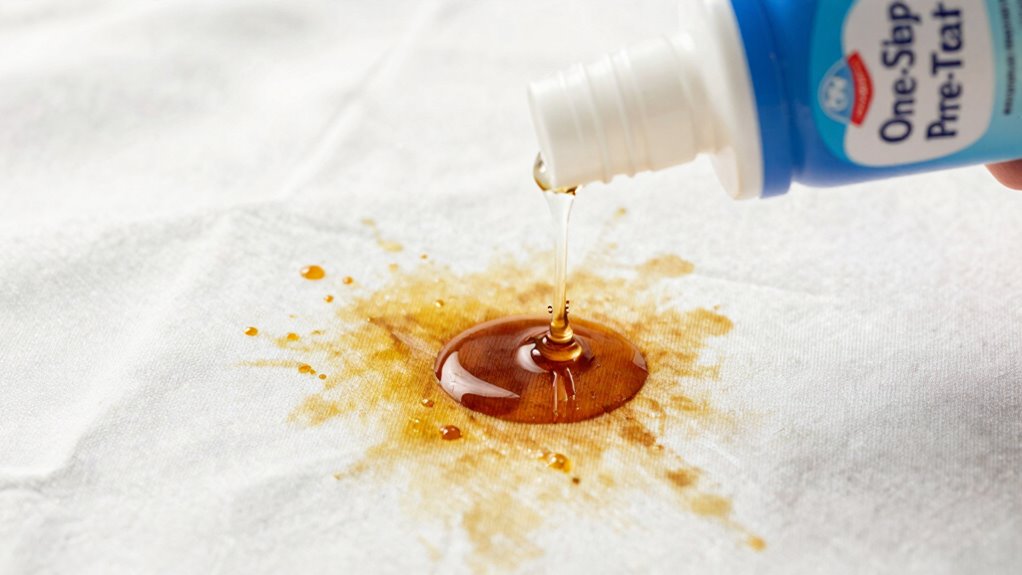 identify and treat stains promptly