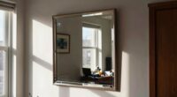 incorrect mirror positioning diminishes brightness