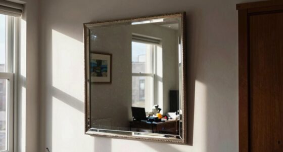 incorrect mirror positioning diminishes brightness