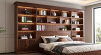 king size bookcase headboards