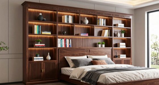 king size bookcase headboards