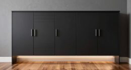 large entryway storage cabinets