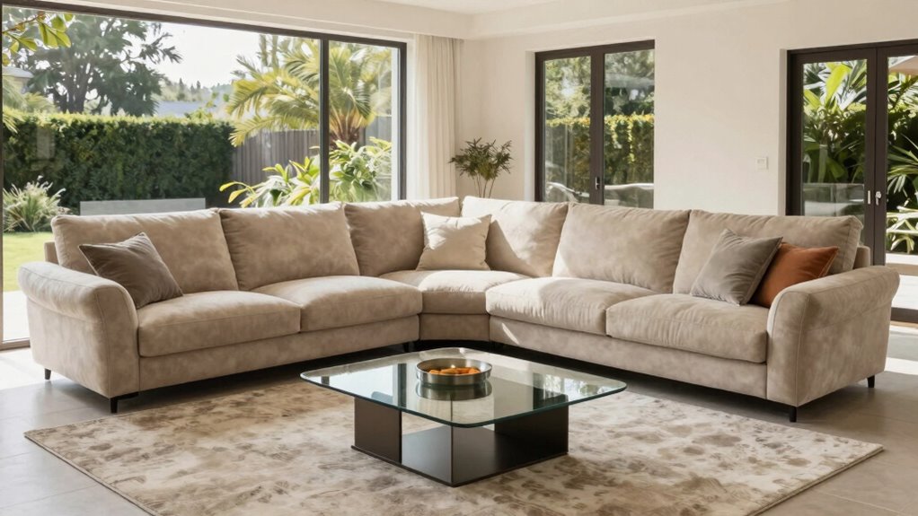 large room sofa selection