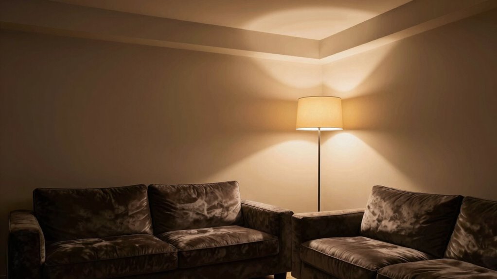 layered lighting creates ambiance