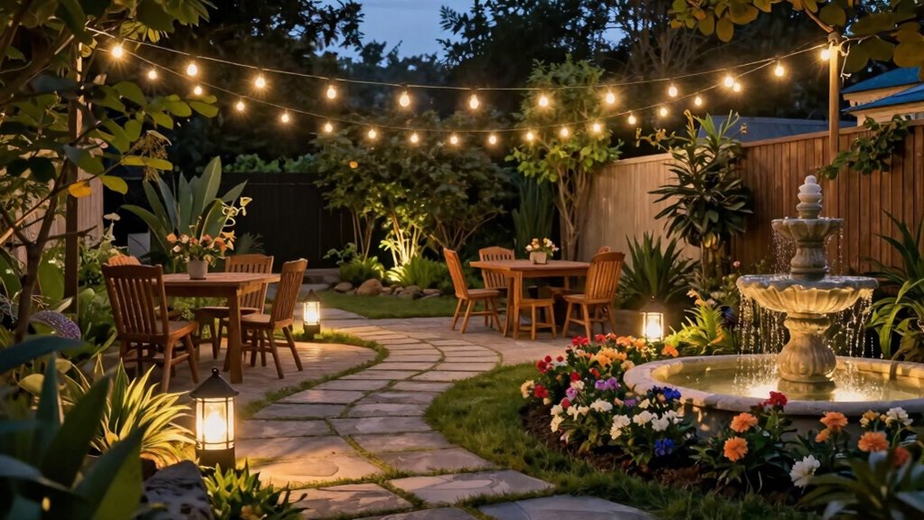 layered lighting creates depth