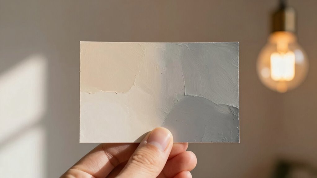 lighting alters paint perception