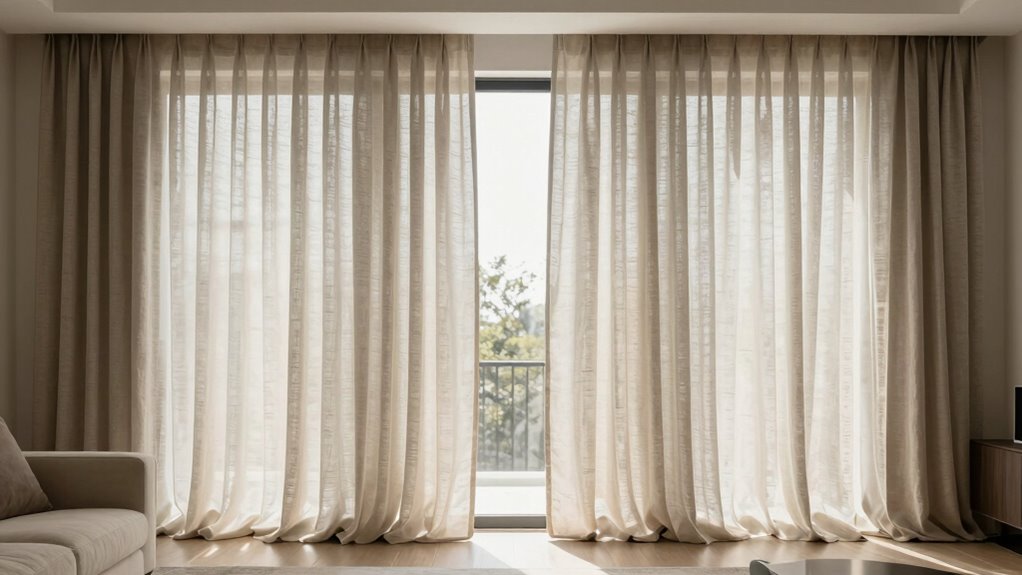 linen curtains quality fit