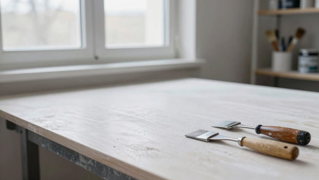 maintain a dust free workspace