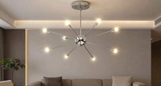 modern sputnik chandeliers selection