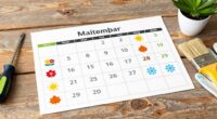 monthly home maintenance tasks