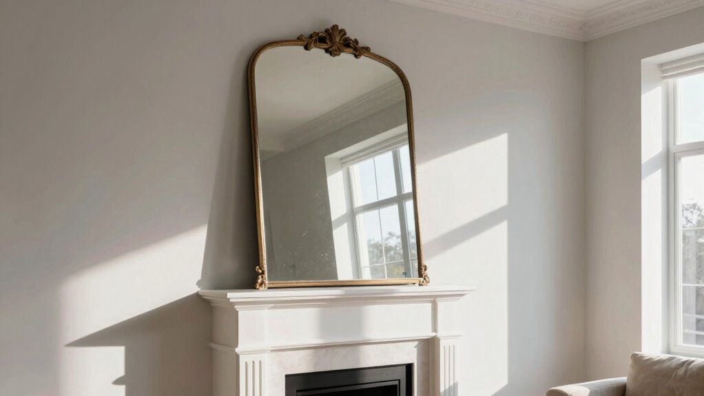 optimize mirror placement for brightness