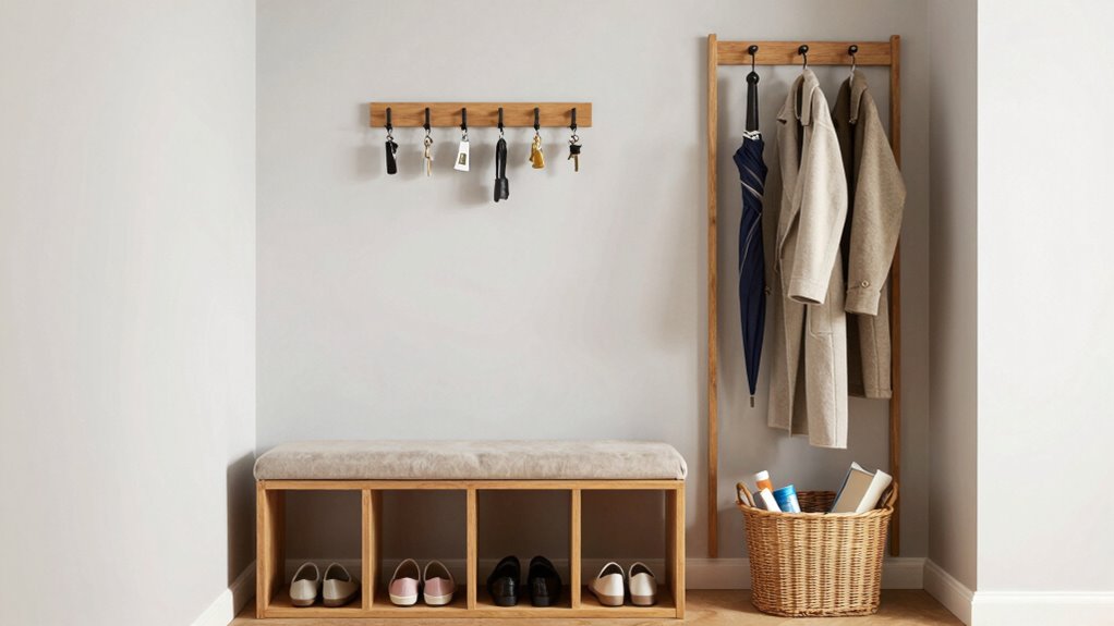 organized entryway storage solutions