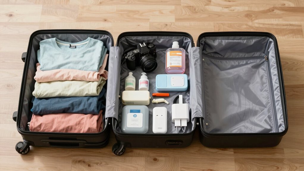 organized minimal packing strategy