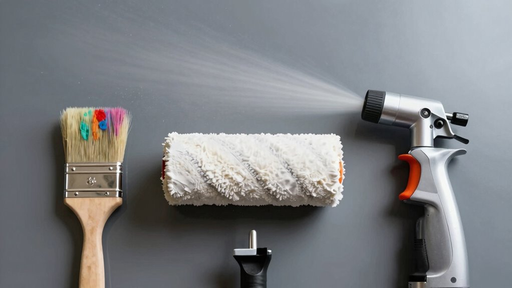 painting tools vary significantly