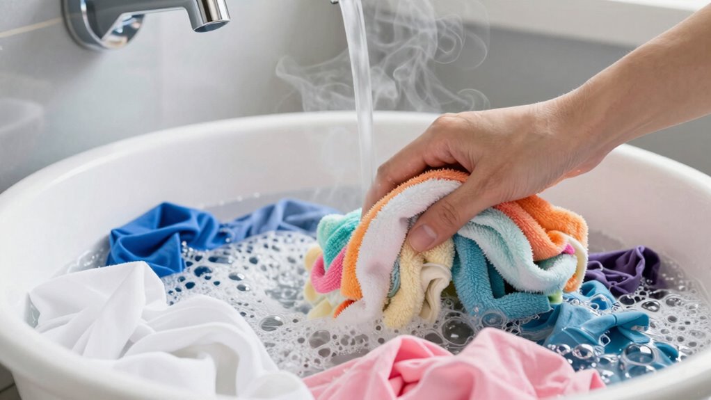 proper laundry stripping technique