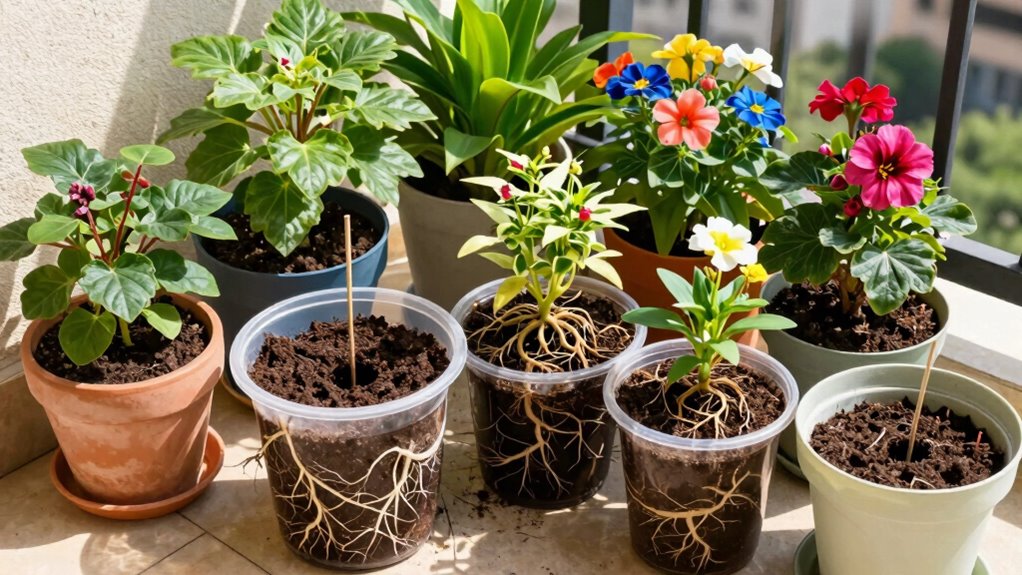 proper plant spacing promotes healthy roots