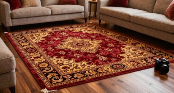 proper rug size enhances elegance