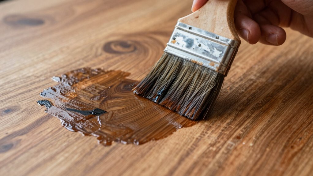 proper surface preparation prevents uneven staining