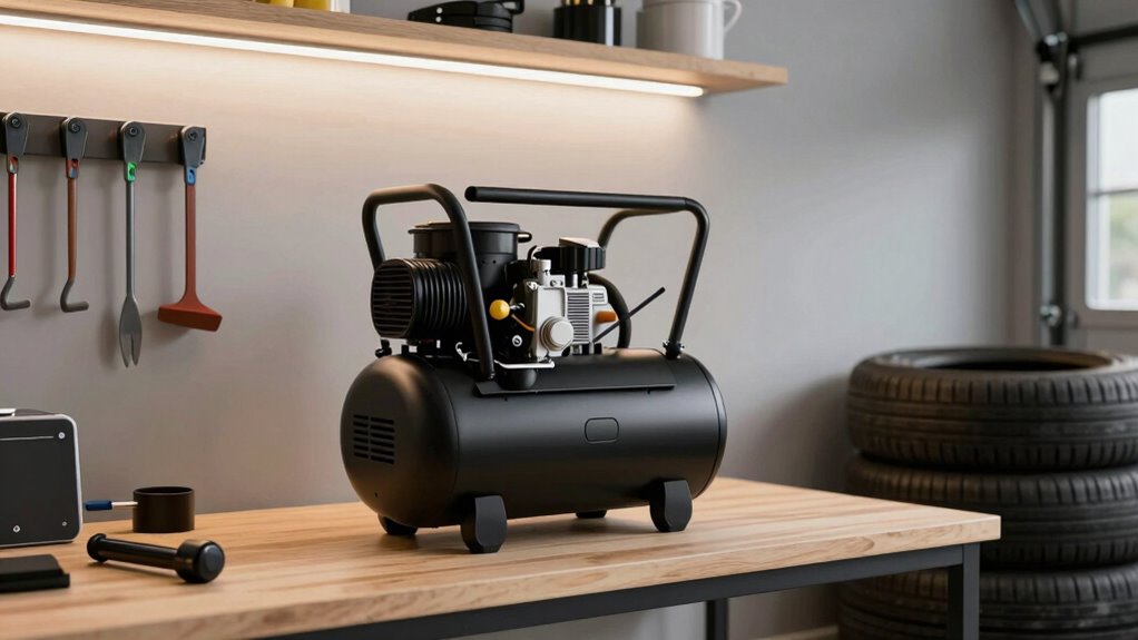 quiet reliable garage compressor