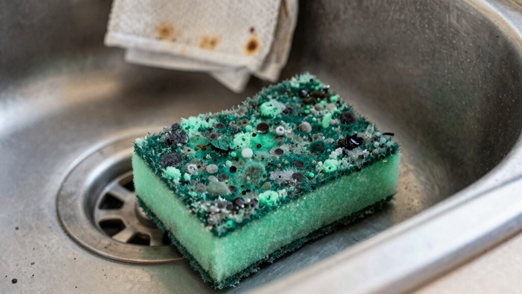 regularly sanitize kitchen surfaces