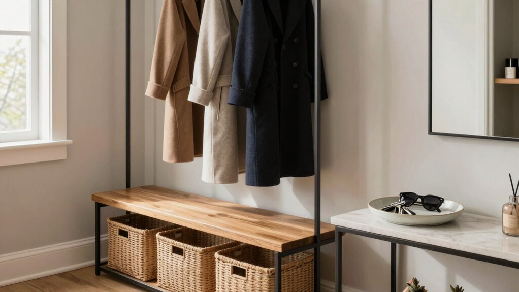routine entryway organization