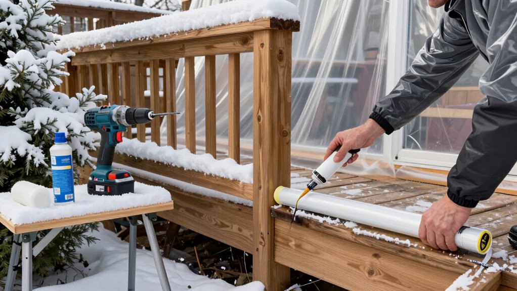 seal insulate protect outdoors