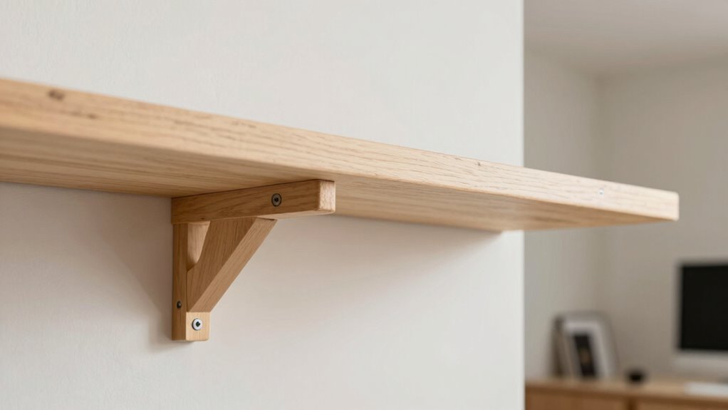 secure brackets firmly tightened