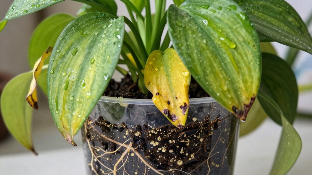 signs of watering imbalance