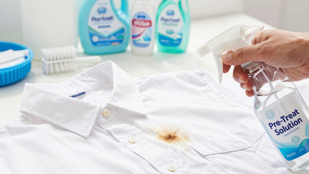 stain pre treatment options vary