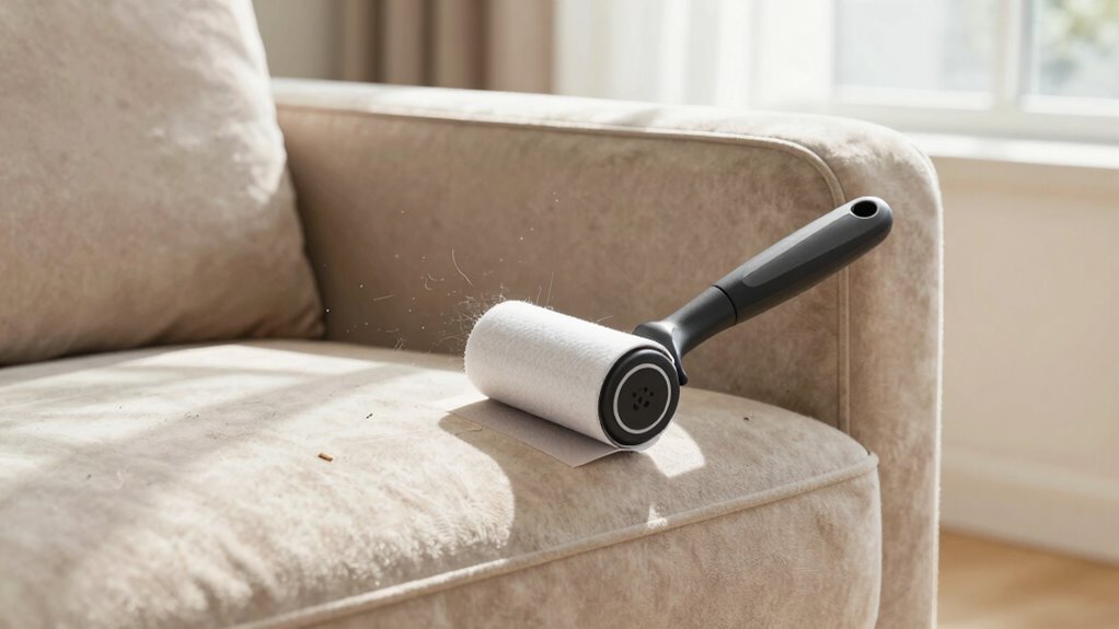 static textured surfaces trap