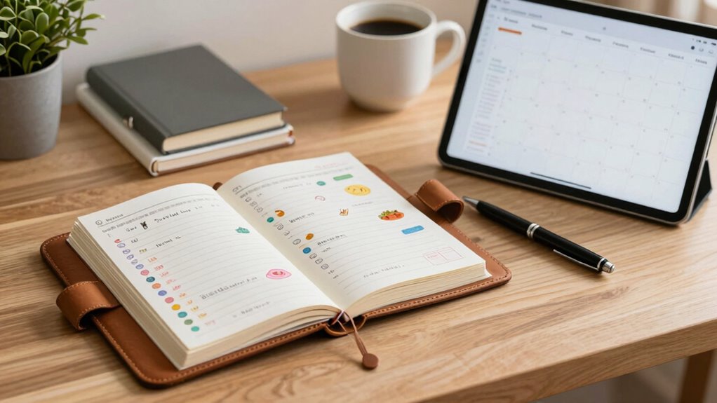 structured agenda with engaging activities