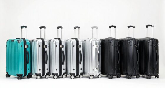 top aluminum carry on suitcases