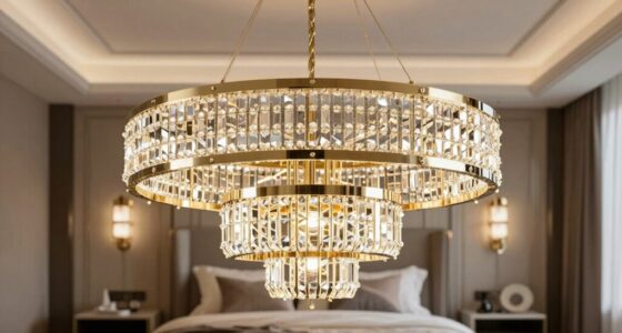 top bedroom drum lighting