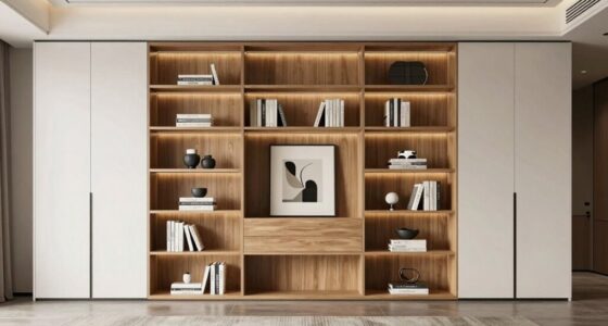 top built in bookcase ideas
