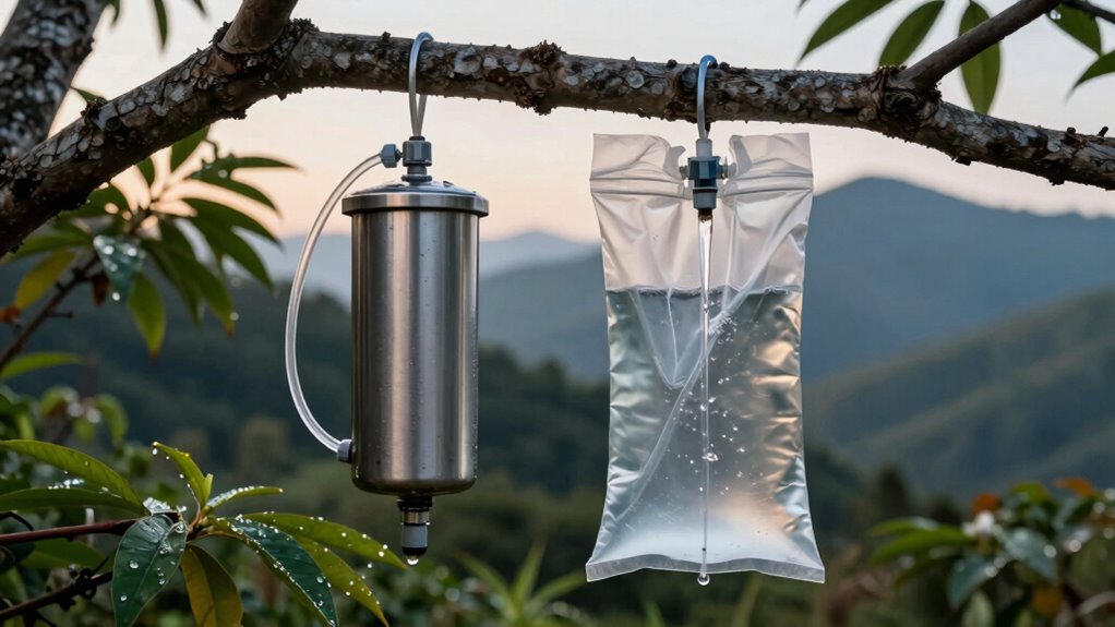 top camping gravity water filters