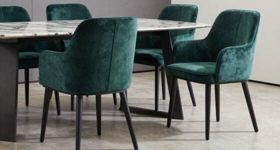 top designer upholstered dining chairs