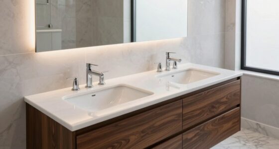 top double sink vanities