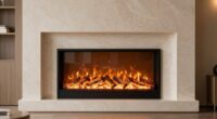 top electric fireplace insert guides