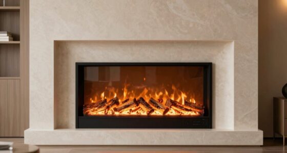 top electric fireplace insert guides