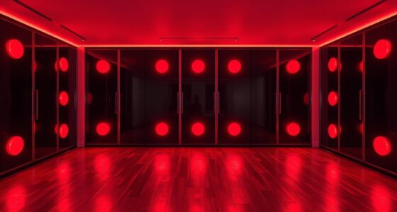 top full body red light panels