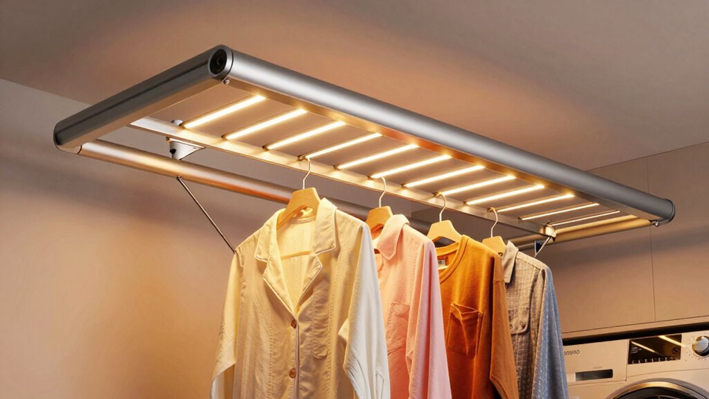 top heated drying racks