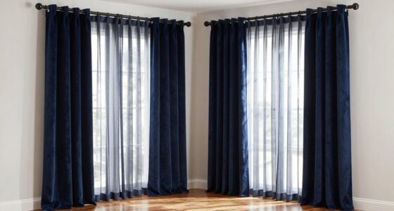 top heavy duty curtain rods