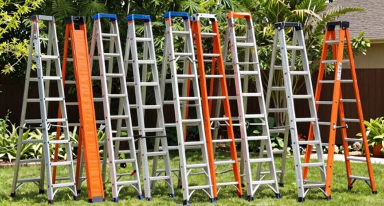 top heavy duty multi position ladders
