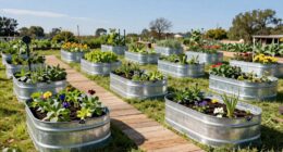 top large galvanized garden beds