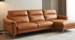top leather chaise sectionals